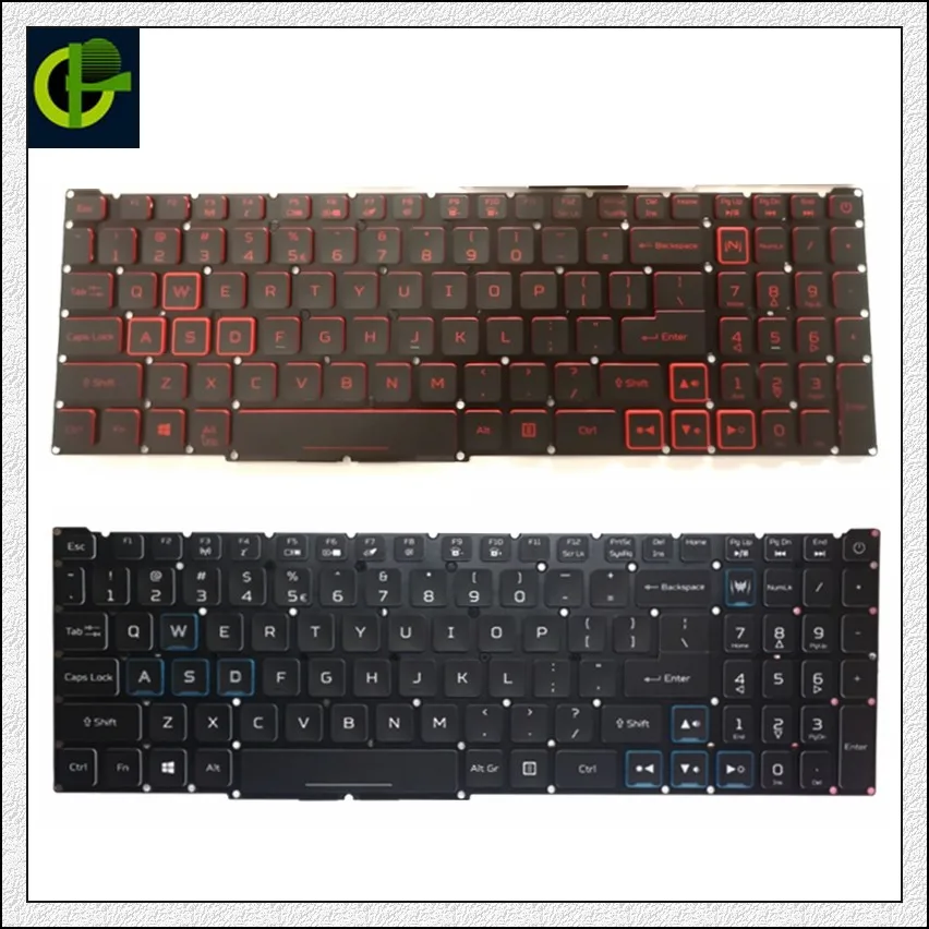 Английская клавиатура с подсветкой для Acer Nitro 5 7 AN715 51 LG5P LG5P_N90BRL США LG5P_N90BRL|packard bell