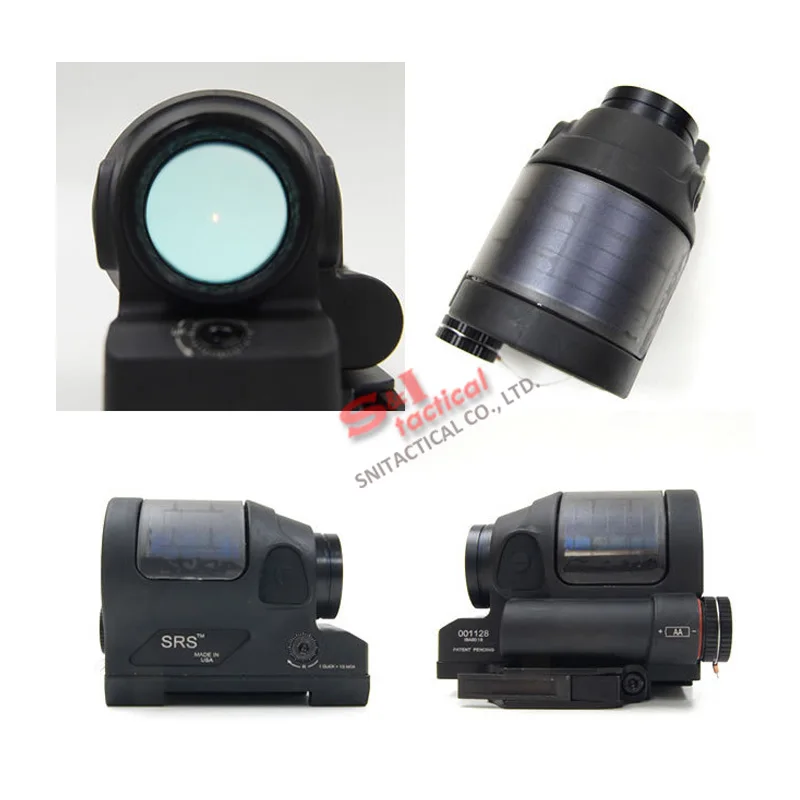 Тактическая Trijicon система солнечной энергии SRS 1X38 красный точечный прицел охотничий рефлекторный прицел с QD креплением Оптика прицел