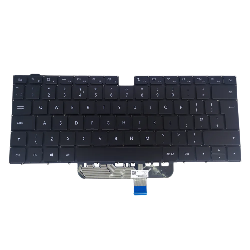 UK в британском стиле Подсветка клавиатуры для Huawei MagicBook 15 Boh WAQ9HNR WAQ9HNRP Boh-WAH9HN WAP9HNR