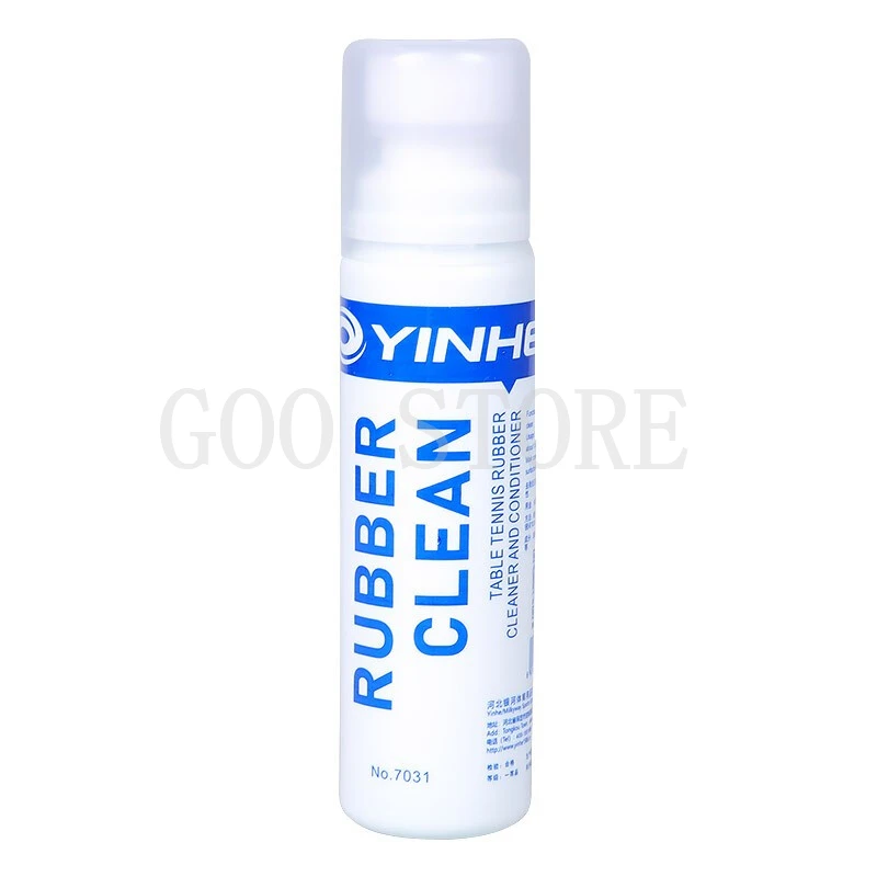 Yinhe 75ml Professional Cleaning Agent Rubber Cleaner for Table Tennis Ping Pong Tackifier Racket Bats Provent Aging | Спорт и