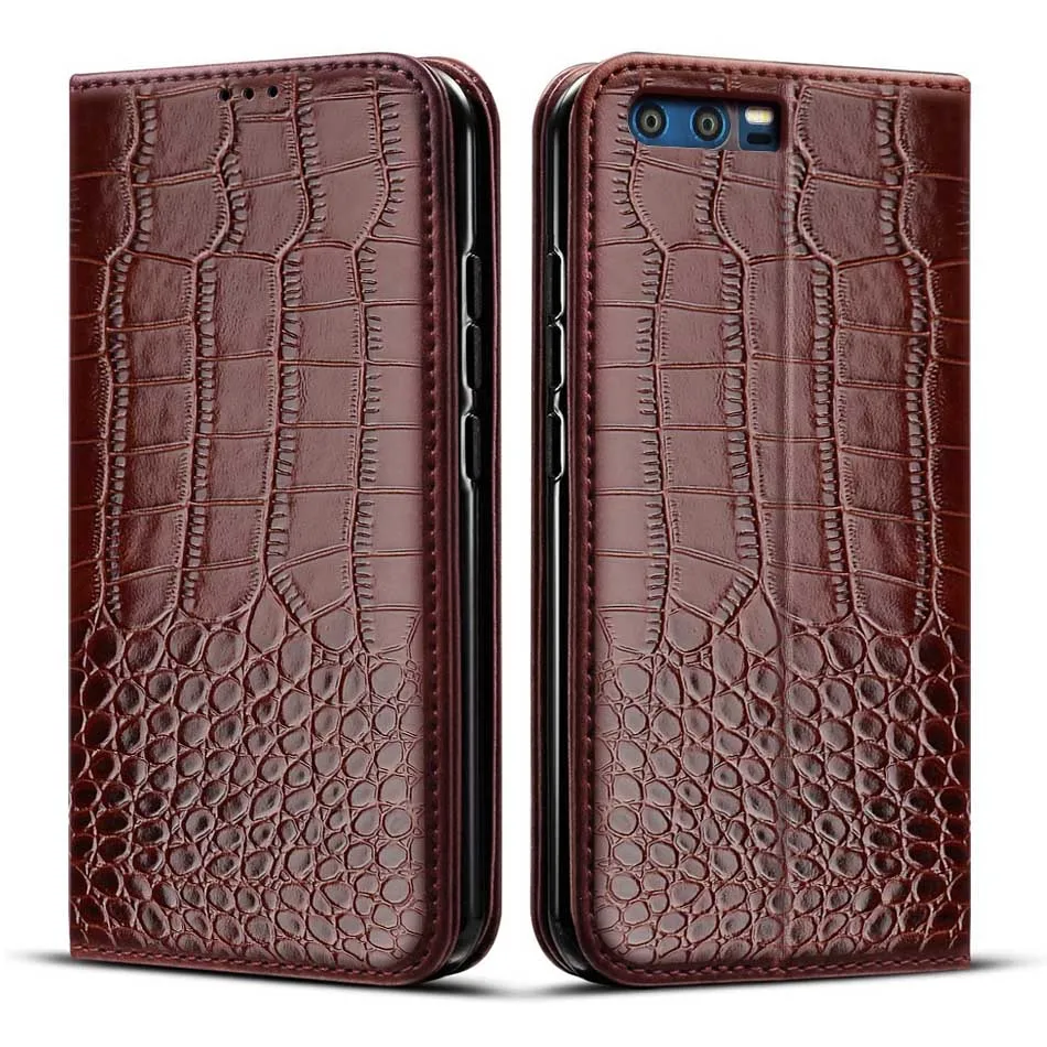 silicone case for huawei phone Case For Huawei Honor 9 STF-L09 STF-AL00 STF-AL10 STF-TL10 Phone case For Huawei Honor 9 case Crocodile texture leather huawei snorkeling case Cases For Huawei