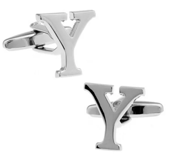 

Y [Hot Selling] Price English Lettered Cufflinks Sleeve Nail Men French Button Cufflinks