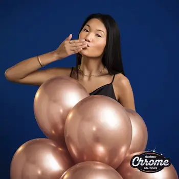 

Metallic balloons Chorme rose golden /Champagne golden balloons 10inch 50pcs 100pcs latex balloon Arch party supplies