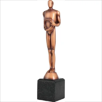 

Figurine cast Oscar bronze color height 30 cm