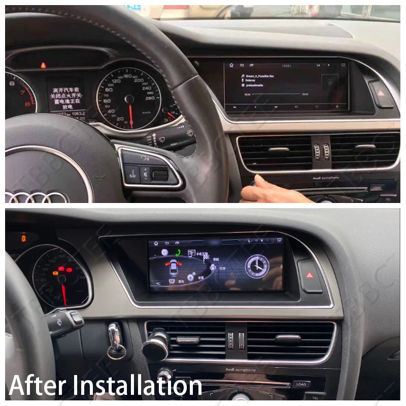 Android 10 Wireless CarPlay 6+64GB For Audi A4 A5 B8 8K 2008~2016 Car Multimedia Player MMI 2G 3G GPS Navigation Stereo BT WiFi