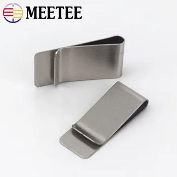 

2/5/10/20/30pcs Metal Money Clip Stainless Steel Clamp Belt Leather Craft for Notebook Holder Spring Holster Hook Buckles