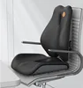 Memory Foam Office Chair Cushion Support Waist Back Orthopedic Pillow Lumbar Massage Hip Coccyx Pillow Car Seat Cushion Set Pad 2