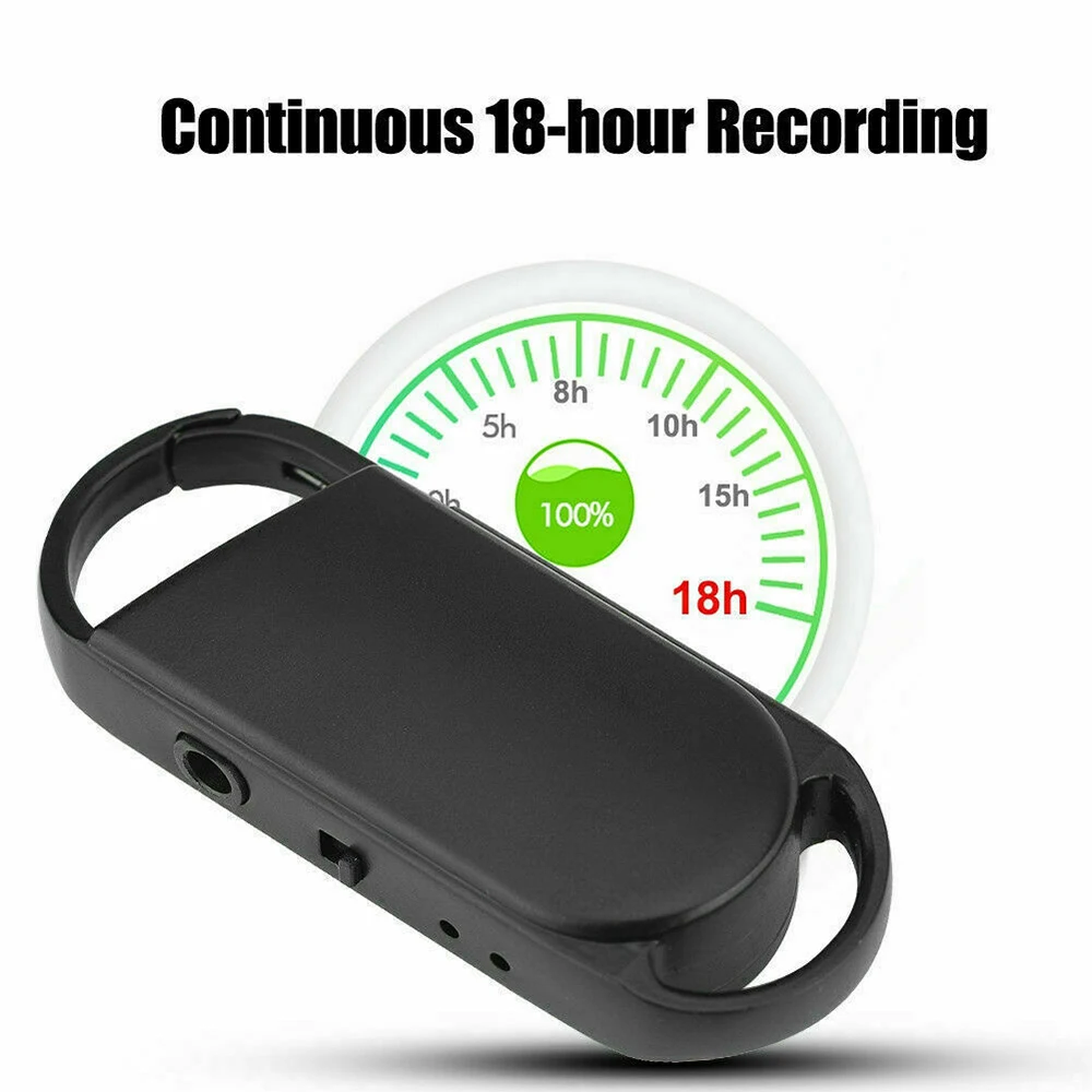 Профессиональный HD 8 Гб диктофон USB Профессиональный 96 часов диктофон цифровой Аудио Диктофон с WAV/MP3 плеером