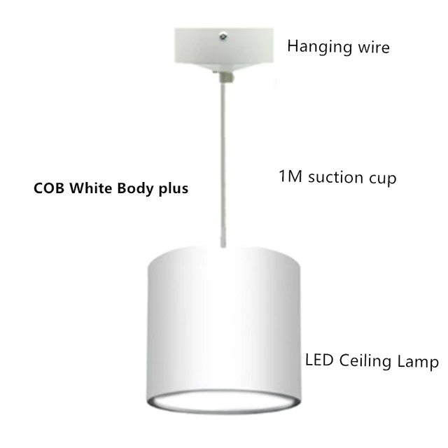 Led Ceiling Light Cob 9w 12w 15w 18w Led Spot Down Light Surface