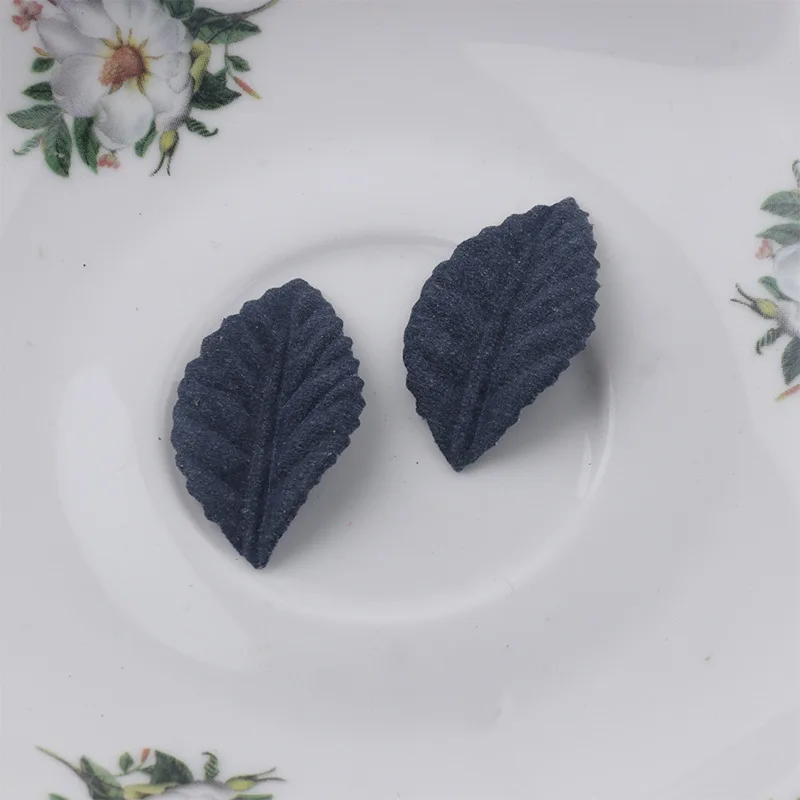 50 Teile/los 3,5 cm Neue Herbst Farbe Blätter Künstliche Blume DIY Handgemachte Kranz Sammelalbum Hochzeit Hause Dekoration Geschenk Gefälschte blume – Detail 14