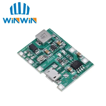 

10pcs 3.7V 4.2V Lithium Li-ion 18650 Battery Charger Board DC-DC Step Up Boost Lithium Battery Charging Step-Up Board Module