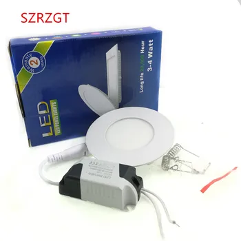 

LED Panel 3W white /warm white Light Recessed Ceiling Downlight 85V-265V