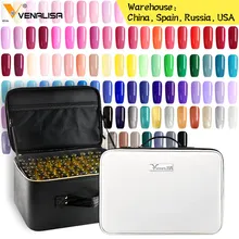 Набор гель-лаков для дизайна ногтей Venalisa, набор гель лаков, 111 модных оттенков по 12 мл., набор для учащихся