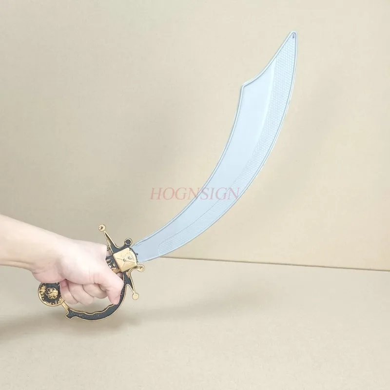 Plastic Sword Toy for Pirates Halloween Costume Party Props Sword Foam Simulation Pirates Kid,plastic sword toy