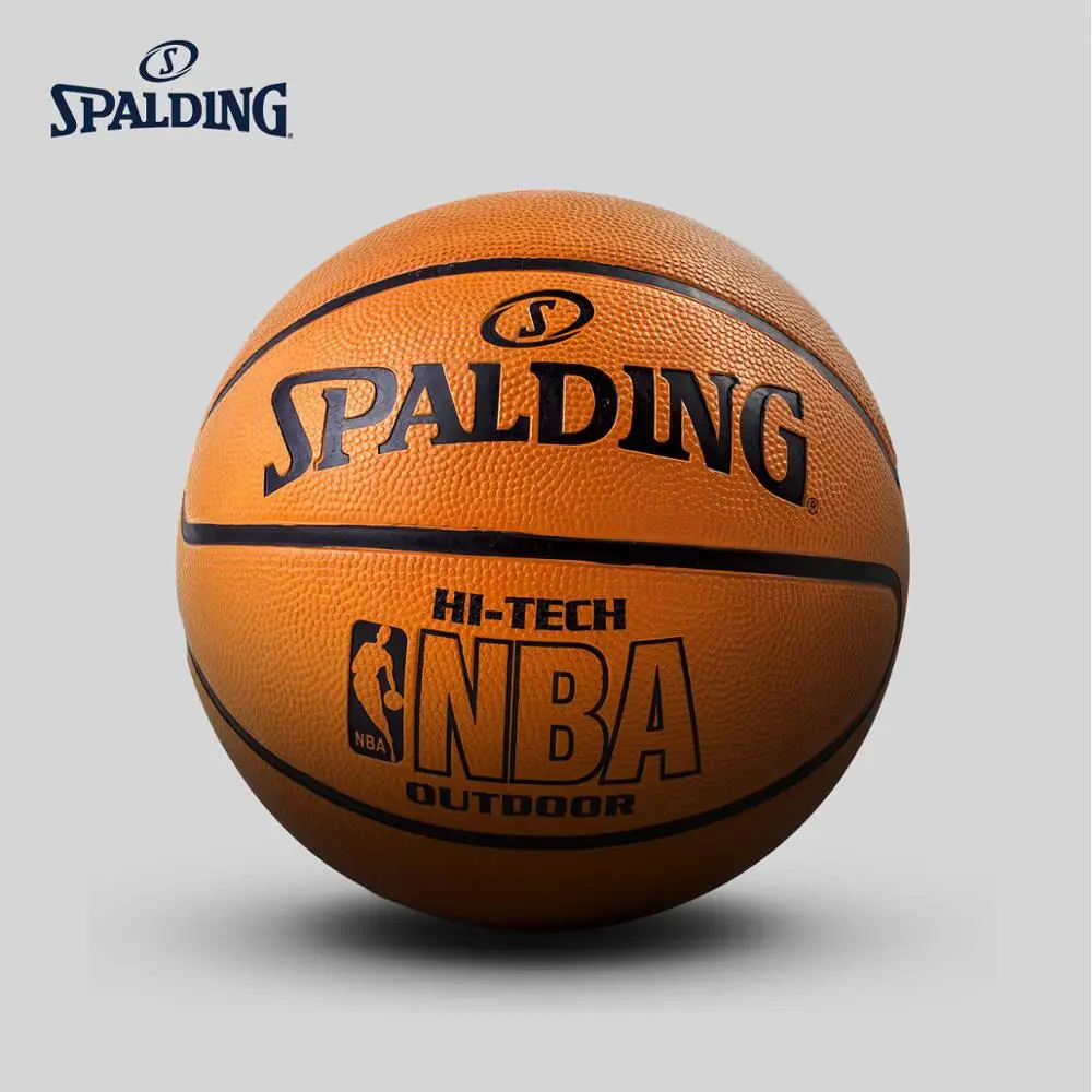 SPALDING Men' Баскетбол Размер 7 Резина Hi-Tech открытый матч тренировочный баскетбольный мяч 83-137Y