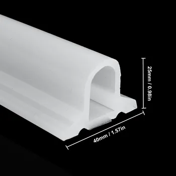 

Silicone Self-Adhesive Bath Shower Screen Door Sealing Strip Dry Wet Depart Sealing Strip Window Fixture Accessories 1/2/3/4M