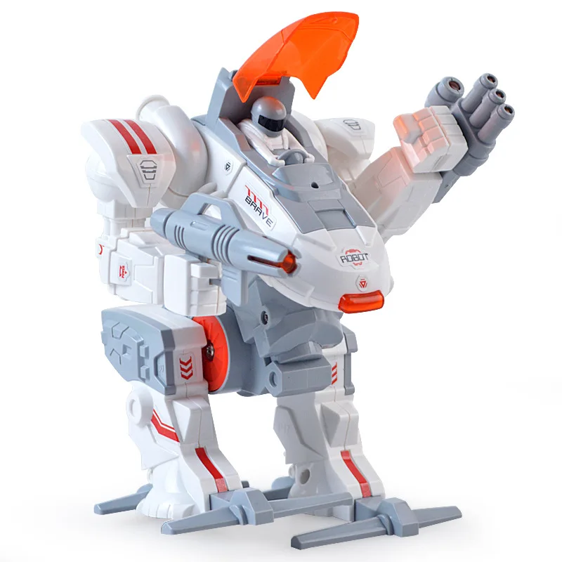 

Hot Selling Creative DIY Assembly Machine a Warrior Children'S Educational Early Childhood Hands-on Brain Assembly Robot