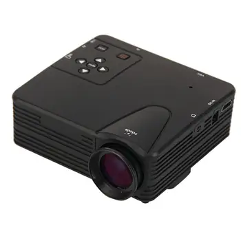 

H80 Projector Portable Mini 640X480 Pixels Full Hd Brighter And Clear Led Projector Video Home Cinema Theater