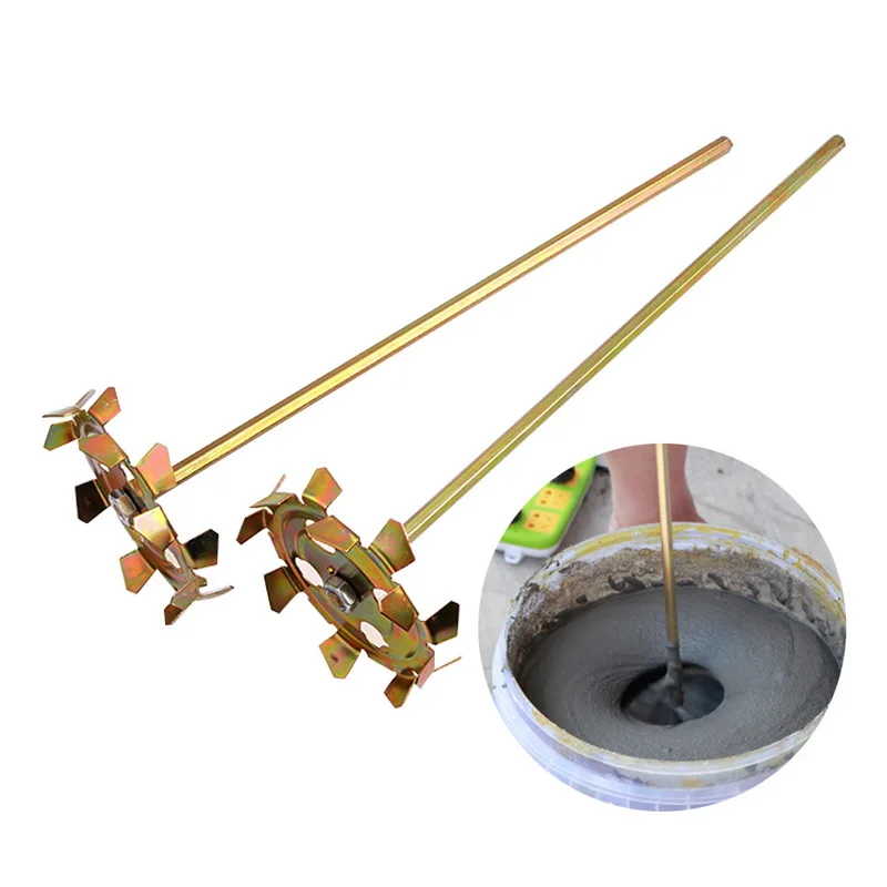 

Industrial Electric Stirring Rod Electric Drill Paint Putty Split Handheld Paint Cement Plaster Mortar Coating Mixer Machine