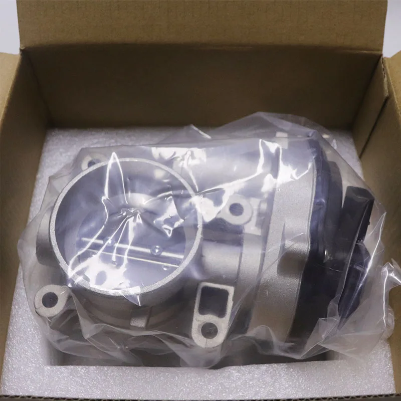 55mm Throttle Body for Ford Focus 2 Fiesta ST150 MK 6 Mondeo Petrol 1.8 2.0 Engine C-MAX Throttle Valve 4M5G9F991FA 4M5U9E927DC
