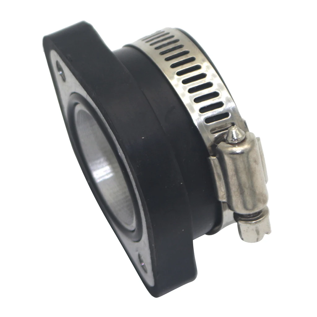 Rubber Intake Manifold Boot Carb Joint 28mm 35mm for Mikuni VM24 Keihin OKO KOSO Carburetor ATV UTV, Black