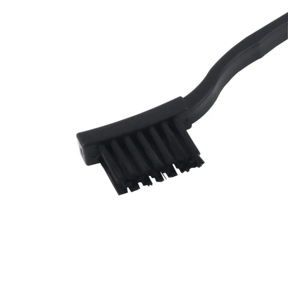 FIXFANS 2Pcs 17cm Black Anti Static Nylon Brushes PCB Cleaner Brush for Mobile Phone Tablet Laptop Computer Cleaning Repair Tool (4)