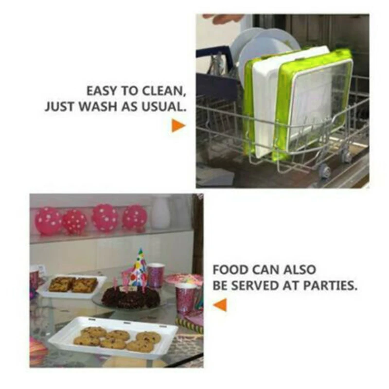 1pcs Food Preservation Tray Healthy Kitchen Tools Storage Container Food Tray Preservation Freshfood Storage Container