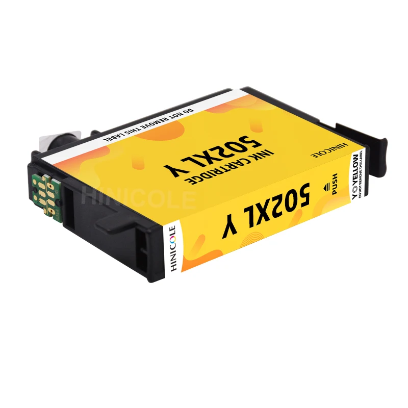 Hinicole-cartuchos de Tinta para Epson Compatíveis para Epson 502 xl Expression Home Xp5105 Xp5100 Xp5105 Xp5100 Wf2860 Wf2860dwf 502xl - Imagem 4