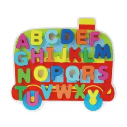 Детские деревянные цифровые цифры буквы головоломки математические головоломки картон детский подарок цифры буквы головоломки игрушки