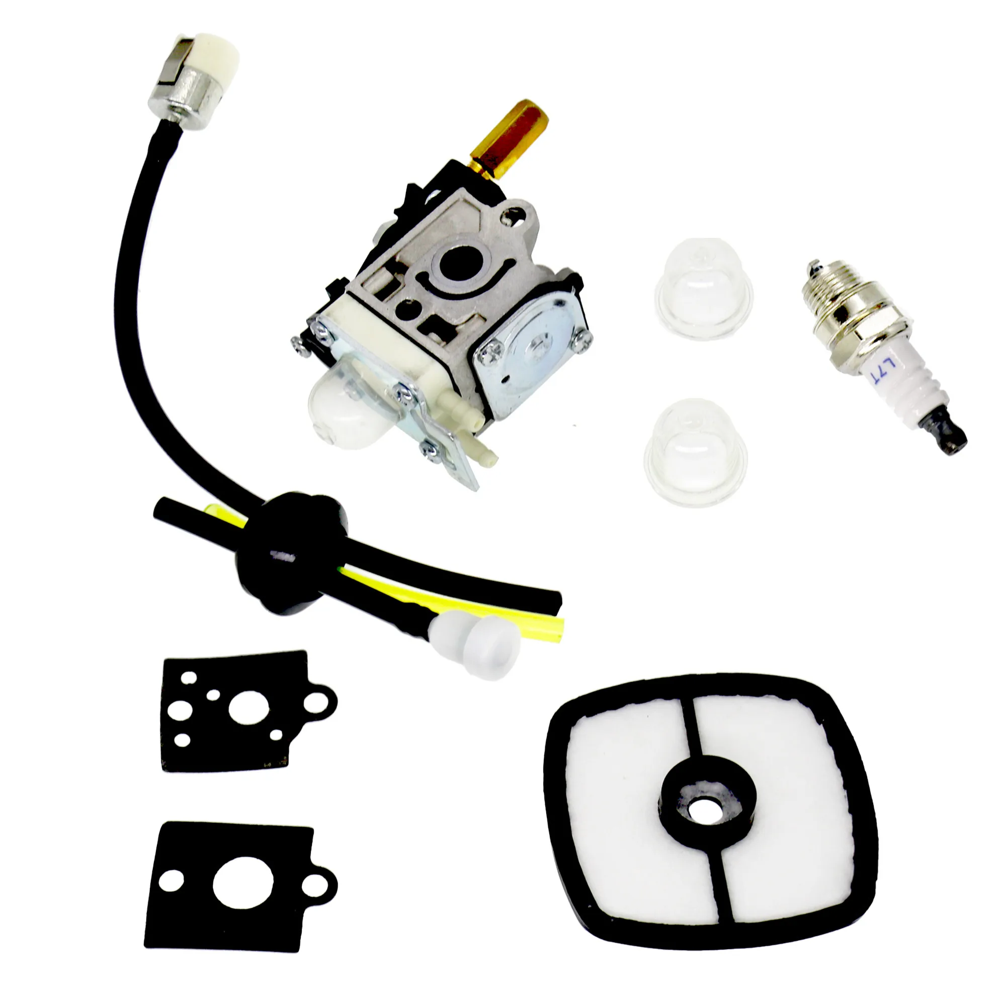Carburatore Carb Rb-K70 Rb-70A Rb-K66A Filtro Aria Candela Primer Lampadine Per Echo Srm-210 Srm-211 Decespugliatore Decespugliatore A02