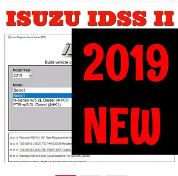 

For Isuzu Diagnostic Service System idss ii [2019]+license for install on many computers