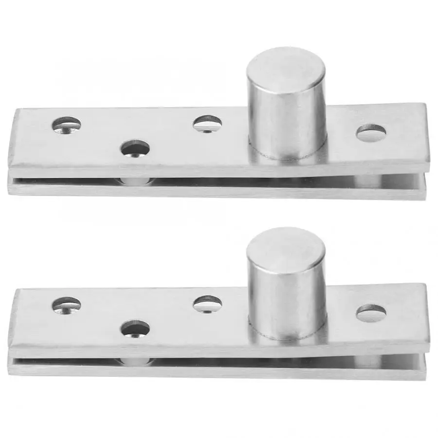 Alise 4-Inch Length 360 Degree Door Pivot Hinge,Stainless Steel Brushed Finish 2 Pcs JL701-2P Alise 4-Inch Length 360 Degree Door Pivot Hinge,Stainless Steel Brushed Finish 2 Pcs JL701-2P