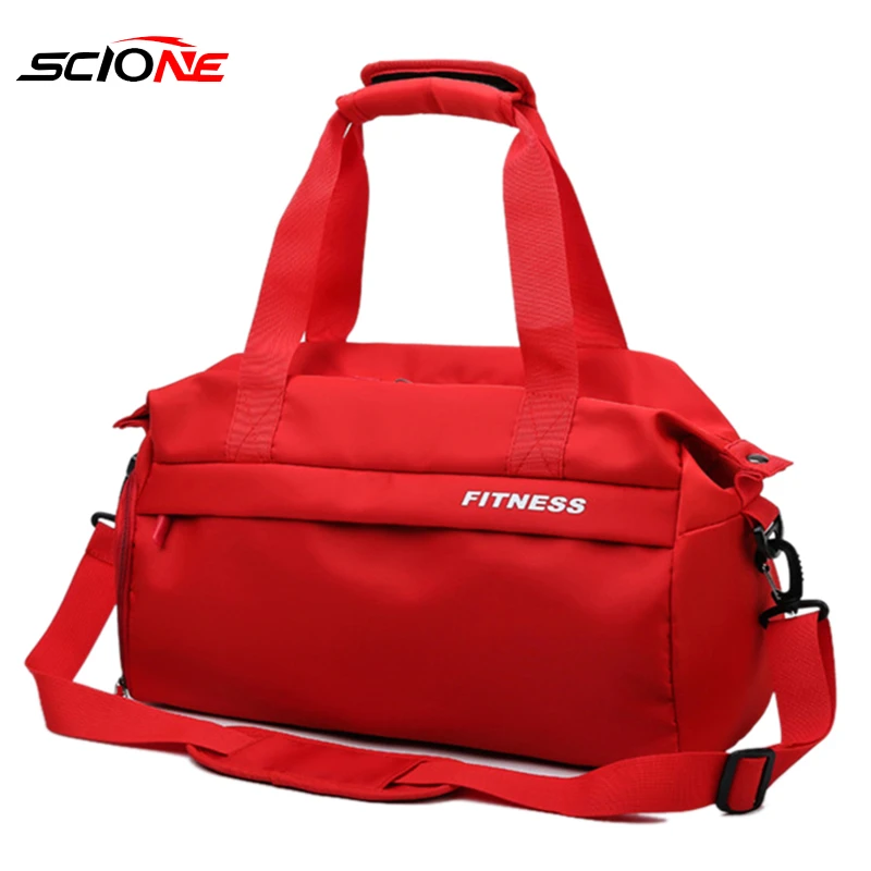 gym bag red