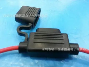 

100pcs new Car Blade Fuse Holder Waterproof 30A 12V DC Car Bike