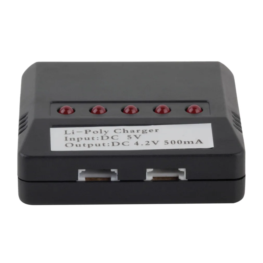 1 шт. Мини 5 Порт Lipo батарея USB зарядное устройство для Syma X5C Hubsan H107 Wltoys Радиоуправляемый НЛО Квадрокоптер вертолет