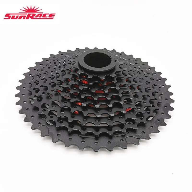 Sunracing 10 скоростей широкоугольный велосипед mtb freewheel кассета 11-40T 11-42T