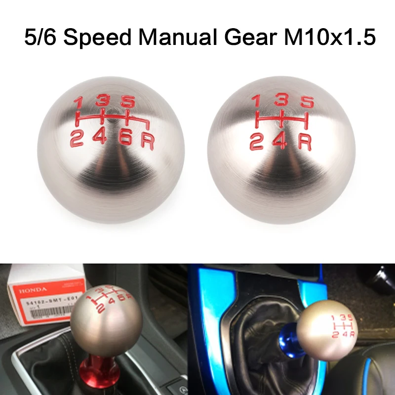 Ручка переключения передач M10x1.5 для Honda Civic City CRV ручной рычаг с резьбой 5/6