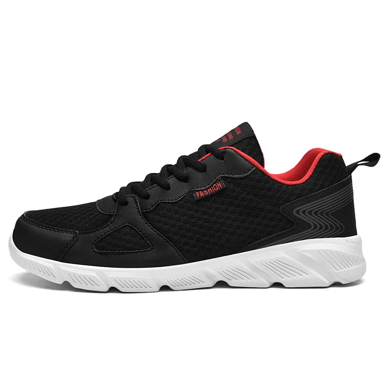 Summer Fashion Casual Shoes Men Soft Bottom High Quality Sneakers Lace-Up Solid Leisure Male Red Footwear | Обувь