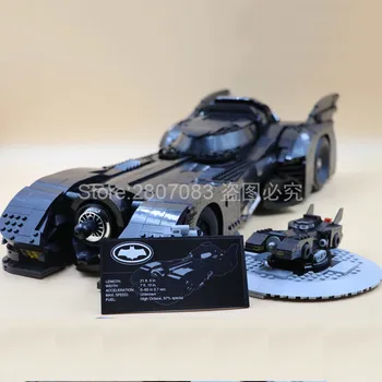 

In Stock 76139 1989 Batmobile Model 3856Pcs Building Kits Blocks Bricks Toys Children Gift Compatible 59005