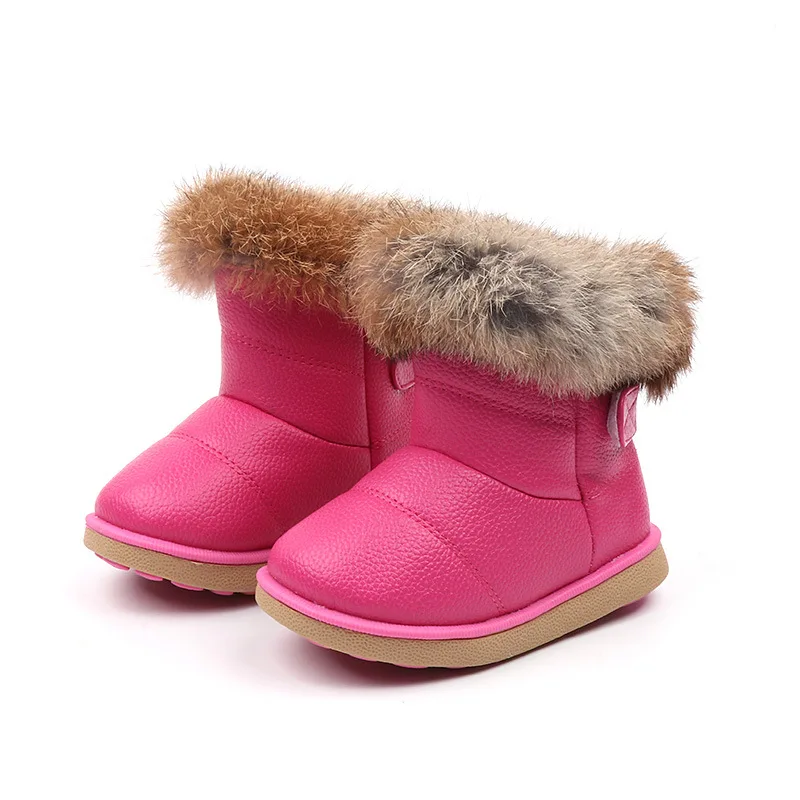 Зимние ботинки для девочек; Детские теплые ботинки; коллекция года; модные ботинки; унисекс; обувь для малышей; зимние ботинки для маленьких мальчиков; Плюшевые ботинки до середины икры для детей