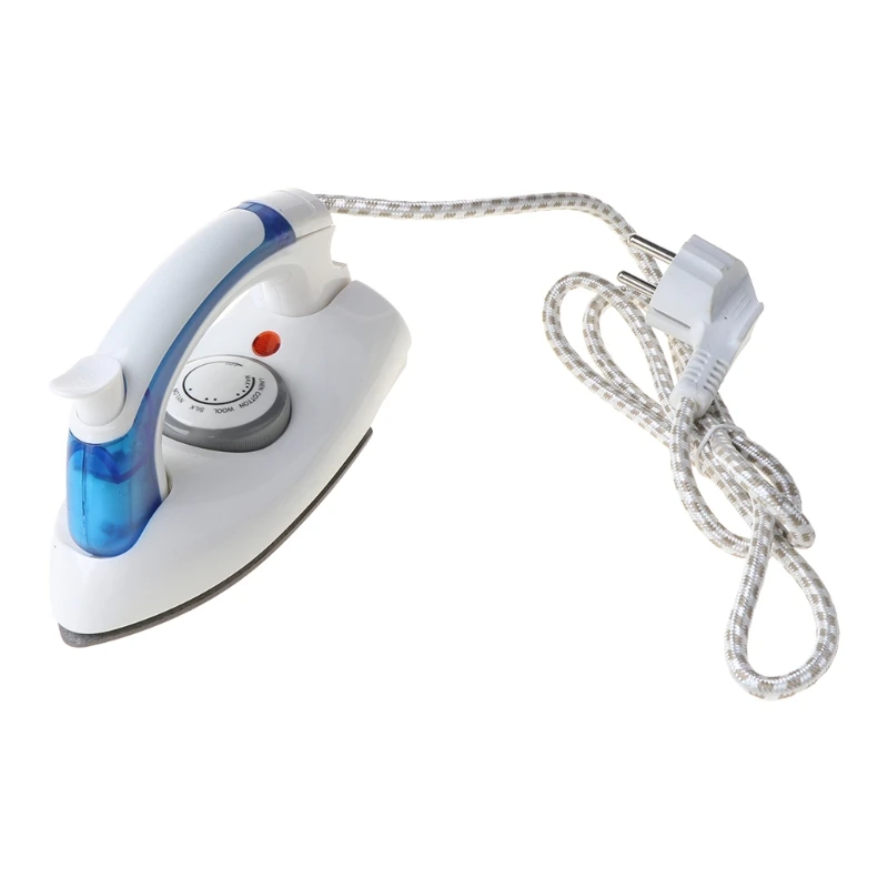J6PE Mini Portable Foldable Electric Steam Iron for Clothes with 3 Gears Baseplate Handheld Flatiron Home Travelling Use 2