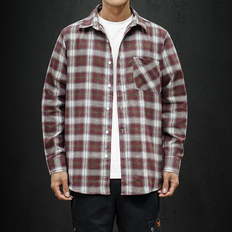 business casual flannel