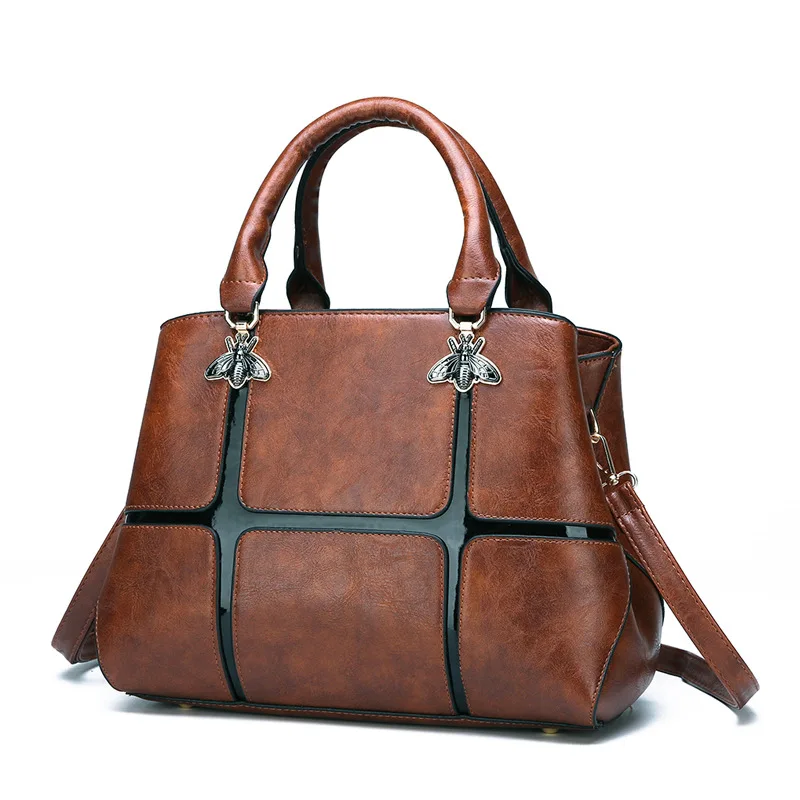 

Women's Bag 2019 New Style Joint Women's Handbag Europe And America Fashion Versatile Shoulder Elegant Women's Large Bag 5061