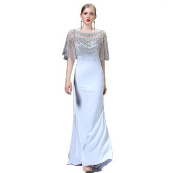 

LPTUTTI CRYSTAL Beading New For Women Elegant Date Ceremony Party Prom Gown Formal Gala Events Luxury Long Evening Dresses