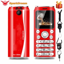 Разблокированный супер мини K8 маленький мобильный телефон с двумя sim-картами, Bluetooth, дозвон 1,0 дюймов, с ручками, мини телефон, MP3, маленький мобильный телефон