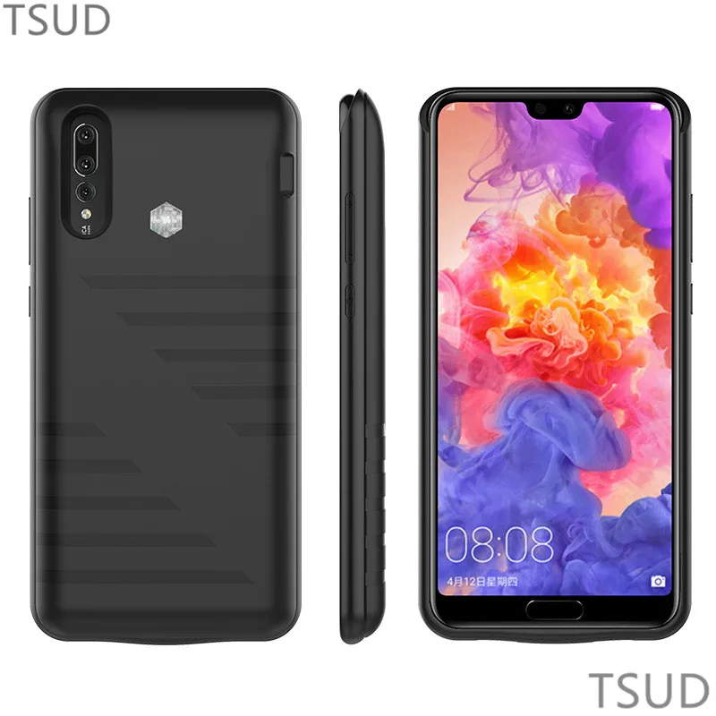 8200 мАч Высокая емкость батарея зарядное устройство чехол для huawei P20 Pro externale портативный беспроводной зарядный чехол для huawei P20 Pro