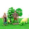 1:32 Model People Farm Villain On Farm for Landscape Railway Layout 4Pcs/set Sand Table Scene 6