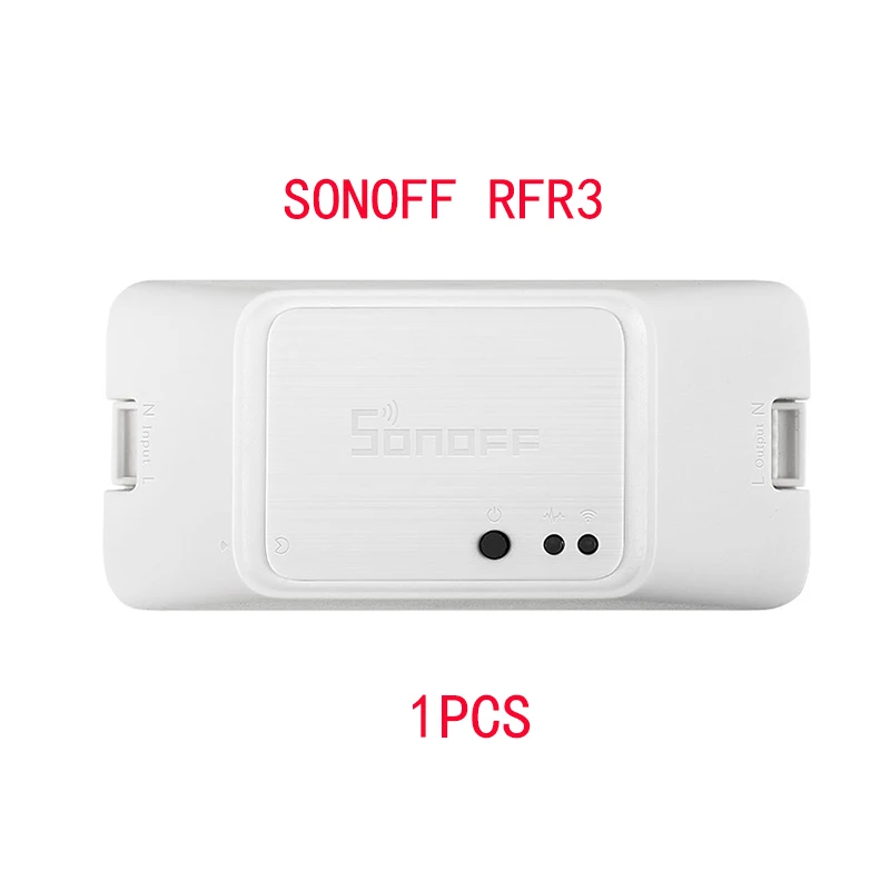 10 шт. SONOFF RFR3 wifi переключатель беспроводной умный пульт дистанционного управления wifi переключатель таймер беспроводной переключатель с Amazon Alexa Google Assistant - Комплект: 1pcs