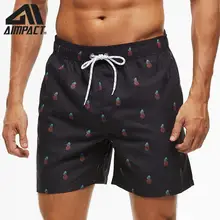 AIMPACT, мужские пляжные шорты, быстросохнущие пляжные шорты с ананасом, Мужская пляжная одежда для серфинга, бега, плавания ming Hybird AM2218