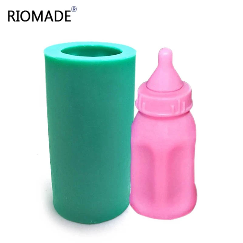 3D Baby Mold Bottle Silicone Candle For Cake Decorating Tools Chocolate Dessert Sugar Crafts Handmade Mould S0049NP | Дом и сад